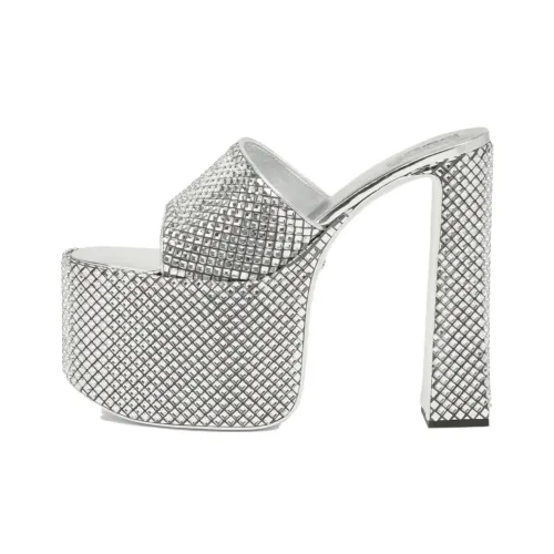 GCDS Слипоны Silver Women's
