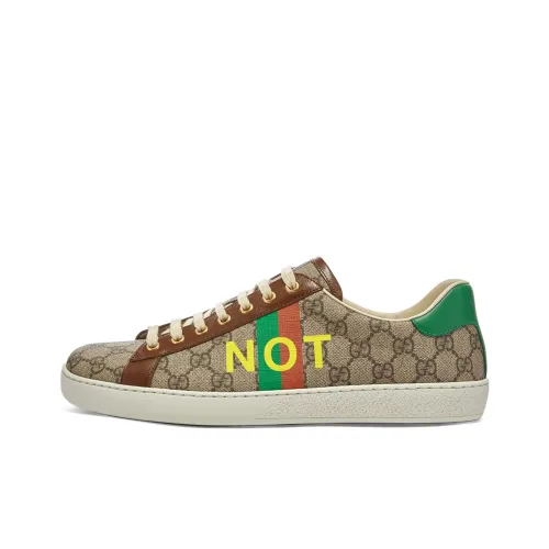 GUCCI Ace Скейтборд Кроссовки Низкие Женские