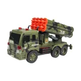 Большая звуковая и светящаяся ракетная грузовик