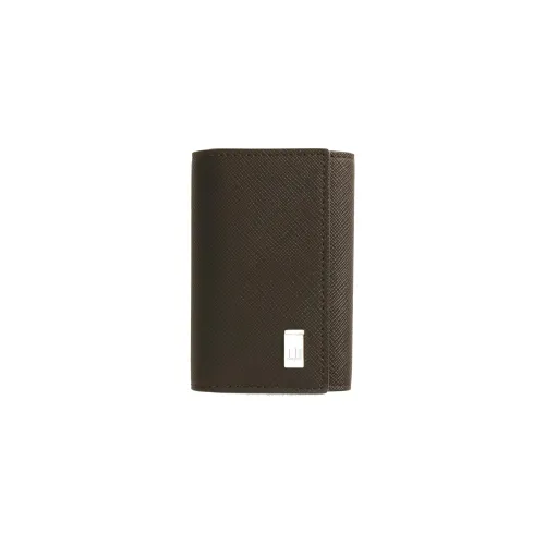 Dunhill PVC Key Pouch Мужской Темно-Коричневый