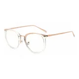 Прозрачная рамка / Розово-золотая ножка T66