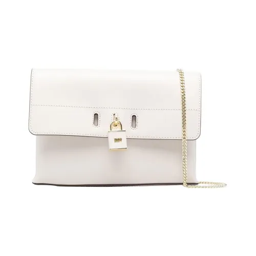 DKNY Телячья кожа Сумка через плечо Стандартная Женская Айвори