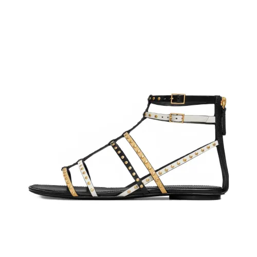 Tory Burch Римские Сандалии Женские Черный Белый