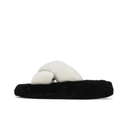 GG CC Устойчивые к истиранию шлепанцы Женские Белые