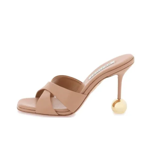 AQUAZZURA Слипоны Женские Розовые