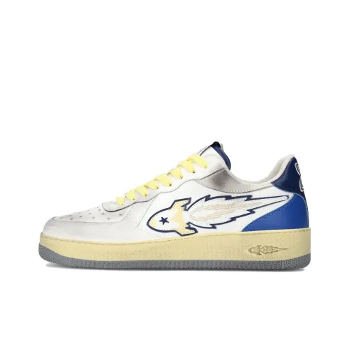 Кроссовки для скейтбординга ENTERPRISE JAPAN Low Top Желто-белые Мужские