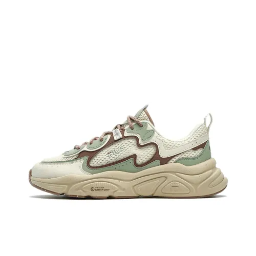 FILA MARS 1S+ Casual Low Top Ecru Green Men's