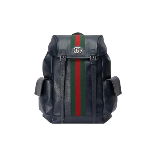 GUCCI Ophidia Кожа Рюкзак Средний Мужской Синий