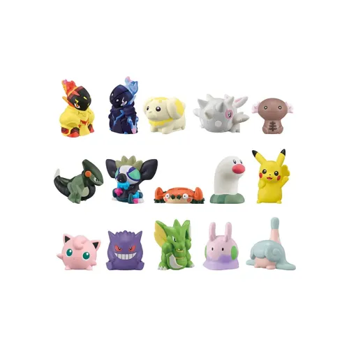 BANDAI QINGLING Покемон Kids Красный Лотос Броня Рыцарь And Лазурный Пламя Лезвие Демон! Играть Food Whole Набор 12 шт