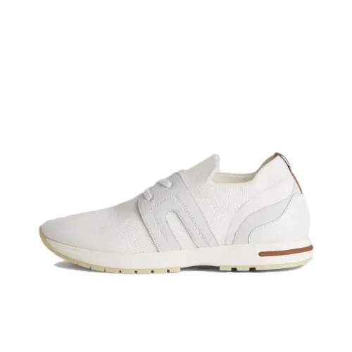 Loro Piana Низкий топ Повседневная обувь Женская Белая