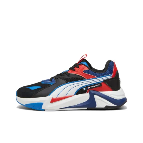 PUMA BMW M Motorsport Низкий Топ Повседневная Обувь Женская Черный Синий