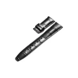 Черная кожа без застежки