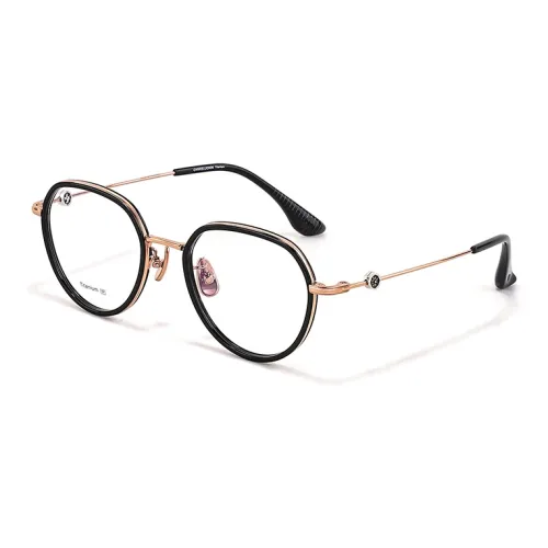 Sagawa Пластиковая оправа Титан Круглые Функциональные очки Унисекс