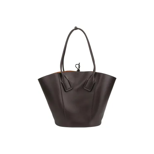 Bottega Veneta Телячья кожа Тоут Сумка Сумка для покупок Сумка Женская Черная