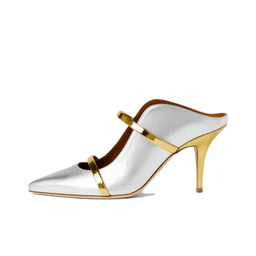 Malone Souliers Maureen Домашние тапочки Серебристые Женские