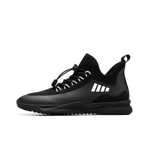 YEDANI Беговые кроссовки Low Top Черные Мужские