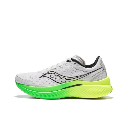 Saucony Endorphin Speed 3 Амортизация Низкий Топ Беговые кроссовки Женские Белый Серый