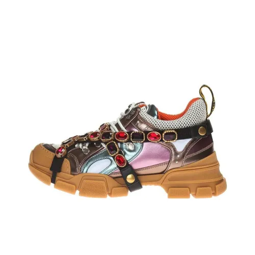 GUCCI Flashtrek Толстоподошвенные кроссовки Низкий Топ Женские