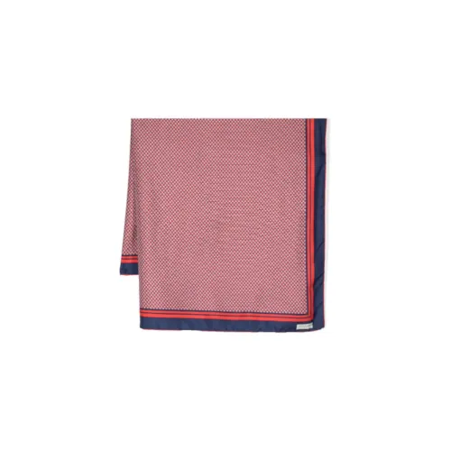 BALMAIN Шелковые шарфы Женские Красный