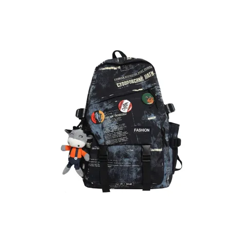 NOMK Нейлоновый рюкзак стандартный унисекс черный серый синий