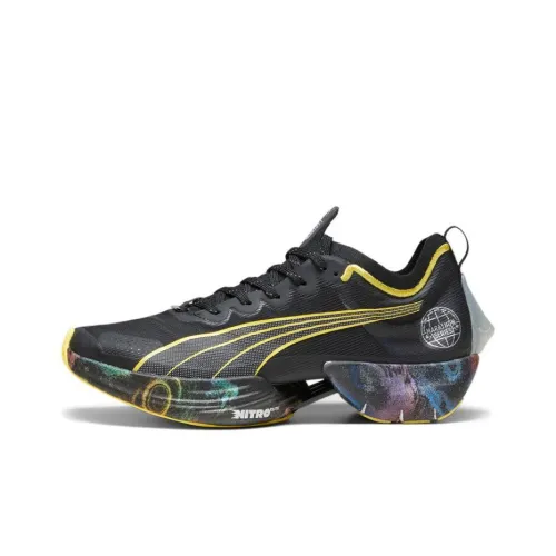PUMA Fast R Nitro Elite Беговые кроссовки Низкий Топ Черный Мужской