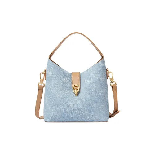 TUCANO ПУ (полиуретан) Сумка Сумка через плечо Сумка через плечо Средний Женская Джинсовый синий