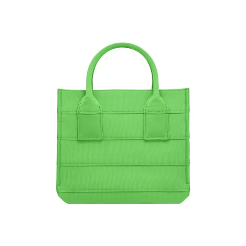 Ferragamo Ткань Тоут Сумка Сумка для покупок Маленькая Сумка Женская Зеленая