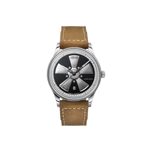 UNION GLASHUTTE/SA Автоматический механический механизм Мужские часы из коллекции Noramins 40 мм*40 мм*10,4 мм Черный