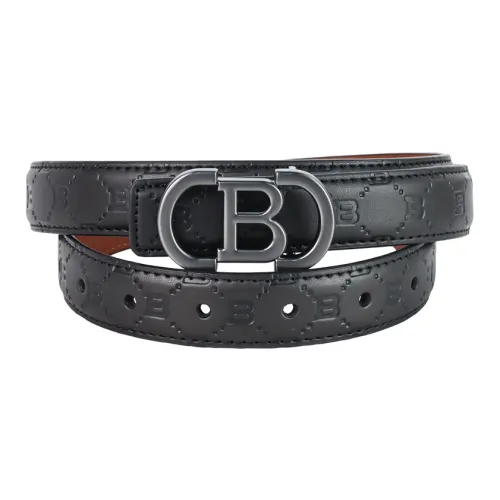 NINE NAIL Ретро Trend Полный принт Монограмма Пряжка-пластина PVC Коровья кожа Ремни Женские Ширина 2,5 см