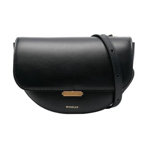 Wandler Телячья кожа Сумка через плечо Стандартная Женская Черная
