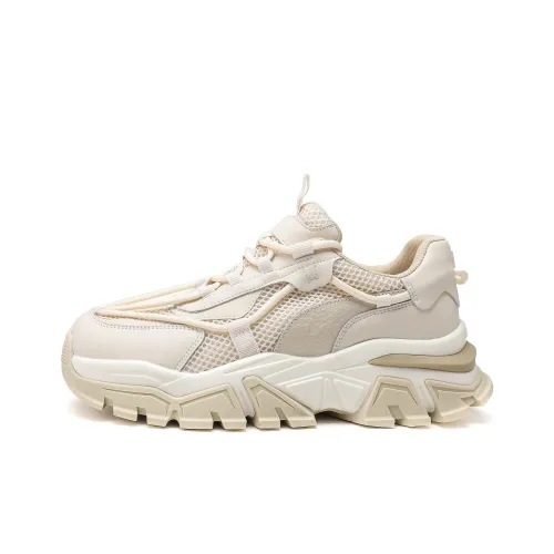 ZRO Низкий Топ Casual Женский Экрю