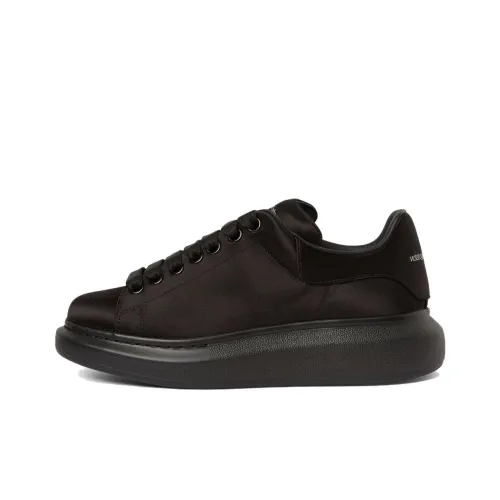 Alexander McQueen Oversized Sneaker Скейтборд Кроссовки Низкие Черные Женские