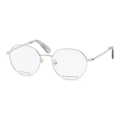 Kate Spade Металл Нерегулярная форма Оправы для очков Женские Серебряные