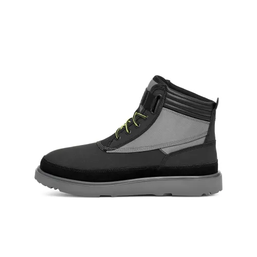 UGG Highland Скейтборд Кроссовки Высокие Черные Мужские