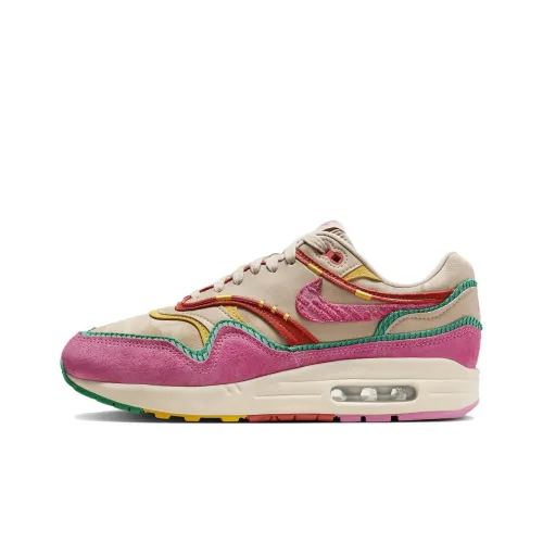 Nike Air Max 1 Low Топ Повседневная обувь Унисекс Розовый