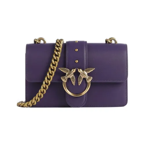 PINKO Сумка через плечо из телячьей кожи сумка на плечо женская темно-фиолетовая