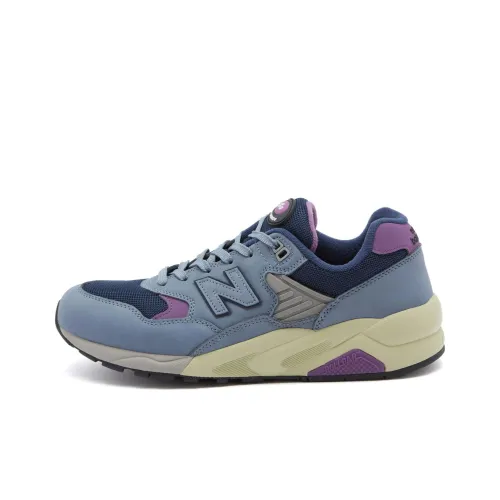 New Balance NB 580 Low Топ Повседневные Беговые Кроссовки Унисекс Синий Фиолетовый
