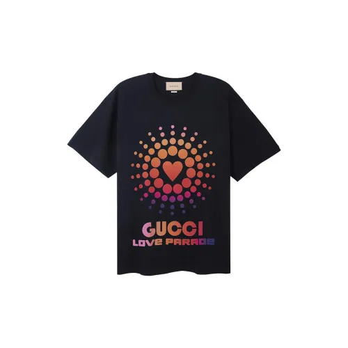 GUCCI Love Parade SS22 T-Shirt Мужской Черный