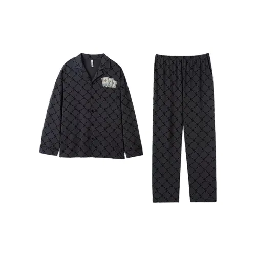 DAMOS·LOVE Пижамный комплект Мужской Темно-серый