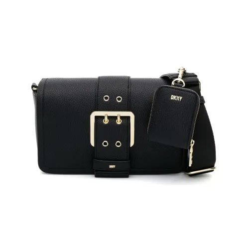 DKNY Сумка через плечо из ПВХ Сумка на плечо Женская Черная Серая