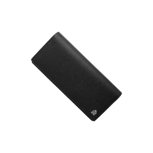 Dunhill Кошелек из телячьей кожи мужской черный
