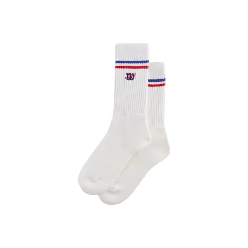 Kith Белые Унисекс MID Носки до икры