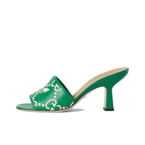 Adidas Originals x GUCCI Слипоны Женские Зеленые