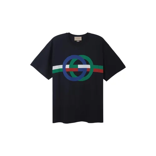 GUCCI Мужские черные футболки