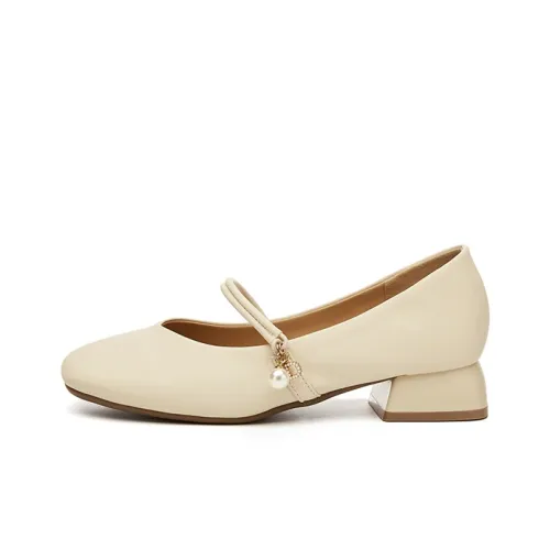 Daphne Грубый каблук Туфли Мэри Джейн 3 см Женские