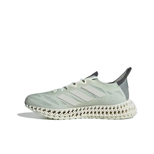 Adidas 4D FWD 3 Low Топ Повседневные Тренировочные Беговые Кроссовки Мужские Зеленые