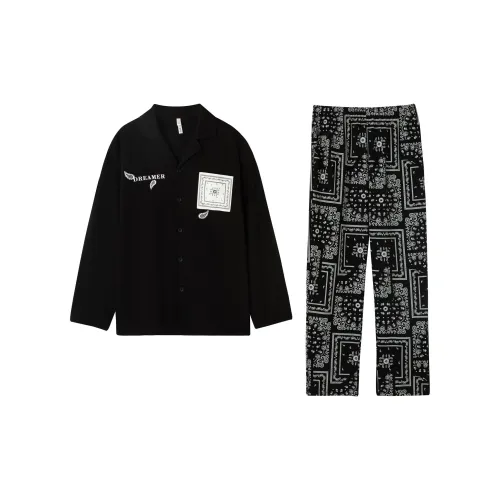 DAMOS·LOVE Пижамный комплект Мужской Черный