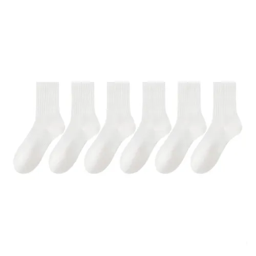 B C.Room Носки Crew Женские упаковка из 6 пар белые