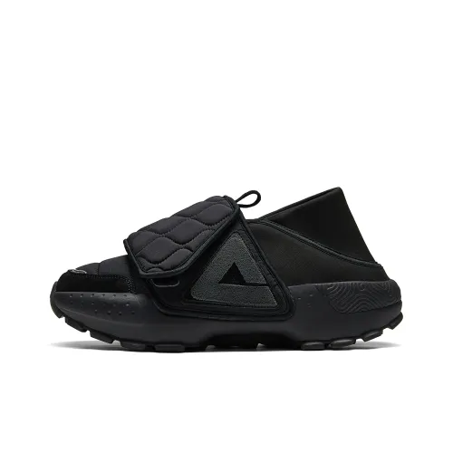 PEAK Кроссовки для скейтбординга Low Top Чисто черный Унисекс