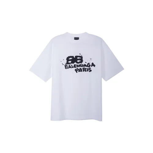 Balenciaga Белая Мужская T-рубашка